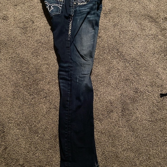 Rock Revival Erin easy skinny jeans sz 26 - Picture 6 of 13